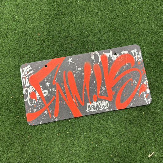 Graffiti Plate